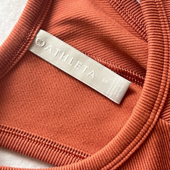 ATHLETA Terracotta Ribbed Tank - Picture 6 of 11